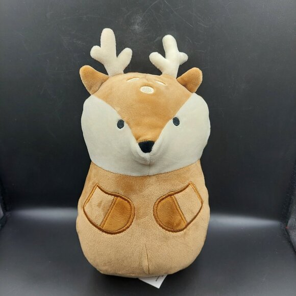 Target Pillowfort Brown Deer Mini Plush Squish 8” Stuffed Animal Toy EUC - Picture 1 of 5